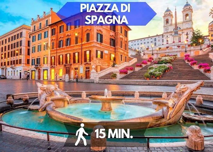 15 Min To Spanish Steps Rooftop Gem In The Heart Of Appartamento Roma